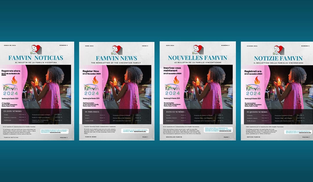Third Issue of Famvin Newsletter Is Now Available!