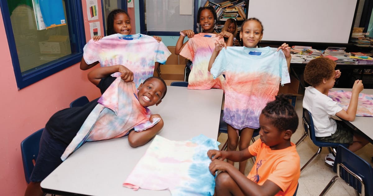 Engaged Minds, Busy Hands at “Backpack League” Summer Camp