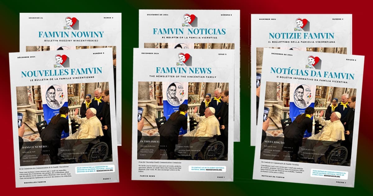 Fifth Issue of Famvin Newsletter Is Now Available!