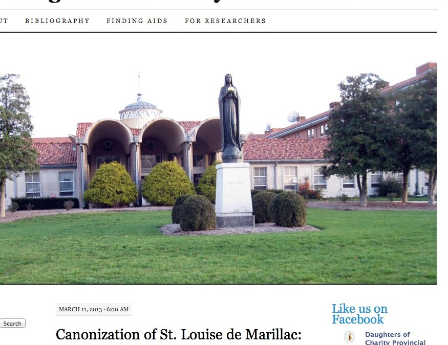 Insights into the canonization of St. Louise
