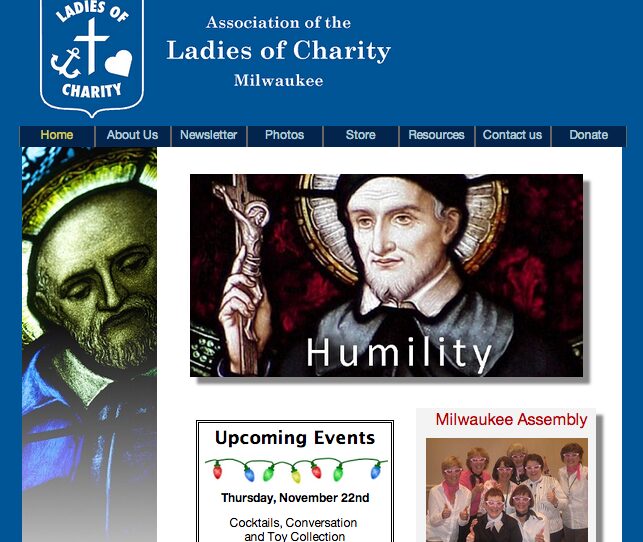 Ladies of Charity – 2014 LCUSA website