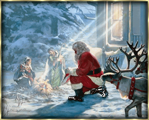Santa Claus and Jesus