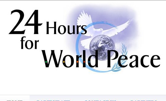 24 Hours for World Peace vigil