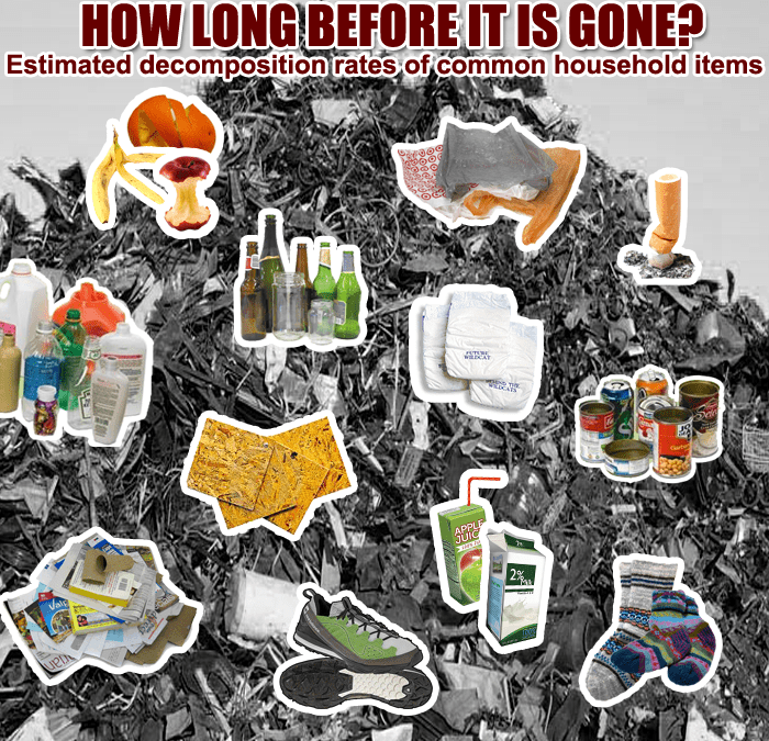 How long does your trash live?