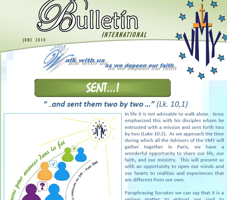 “Sent” Vincentian Marian Youth Bulletin