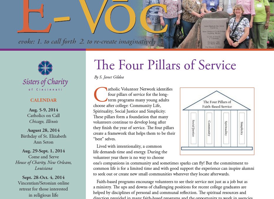 Four pillars of faith-based service