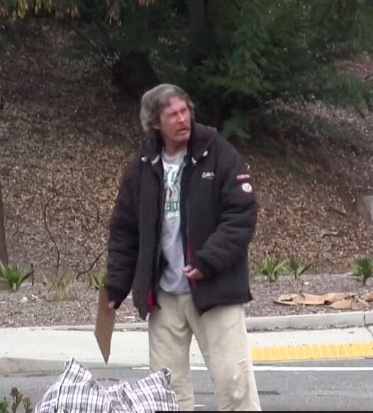 How does a homeless man spend $100