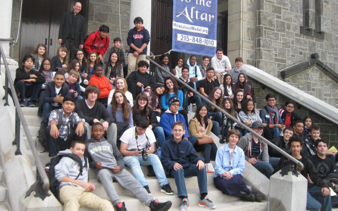 Junior Ladies of Charity make Marian pilgrimage