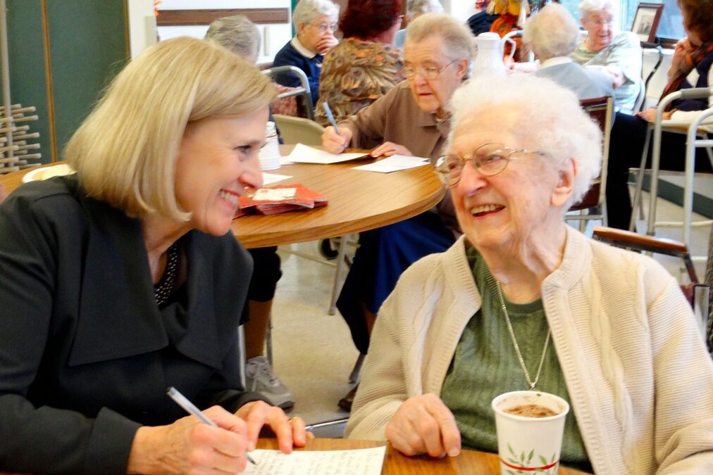 Ladies of Charity and Daughters of Charity: Visiting and Sharing Stories