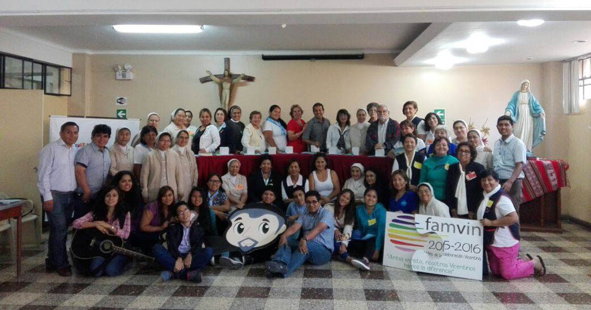 Encuentro nacional de Familia Vicenciana en Perú