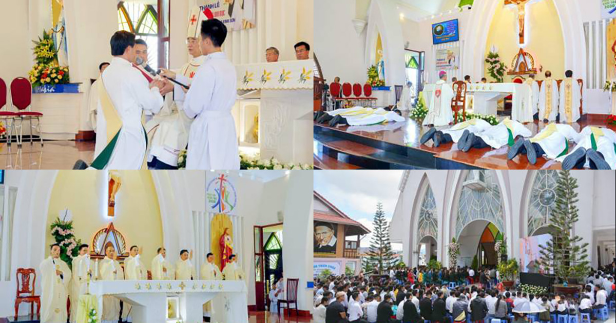 «Estar con Dios y con el pueblo de Dios»: la misión de los neosacerdotes de la Congregación de la Misión en Vietnam