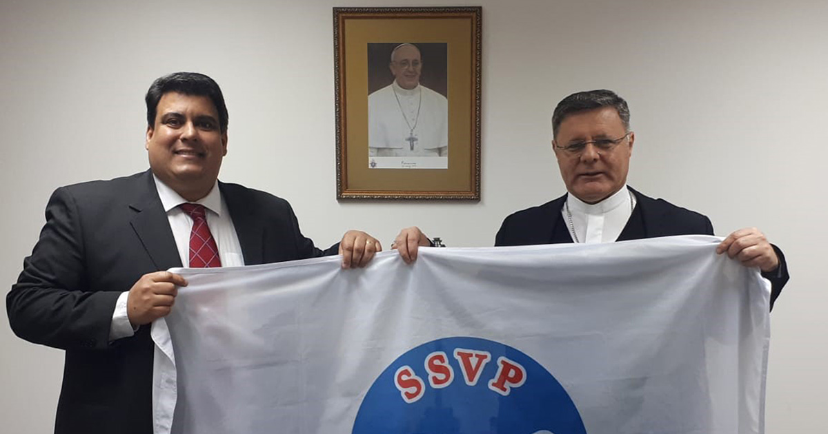 El futuro cardenal de Brasilia elogia la labor de caridad de la SSVP