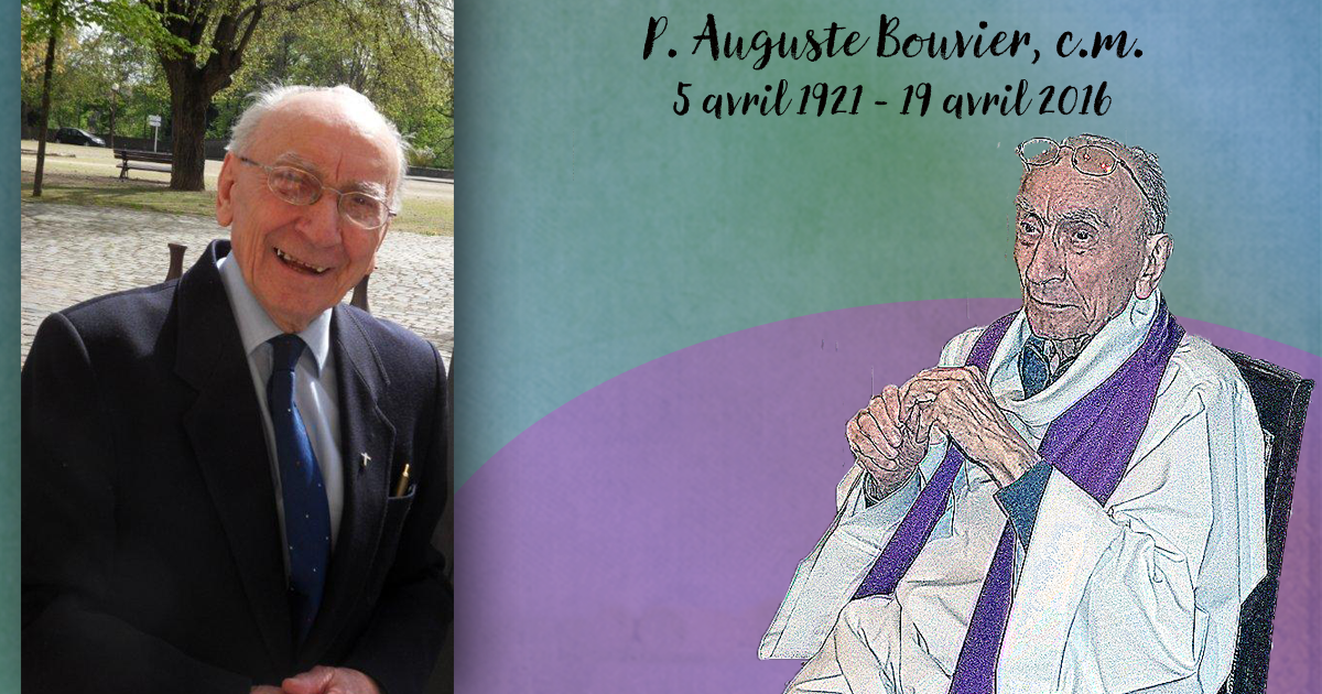Province de France: Décès de notre confrère Auguste BOUVIER