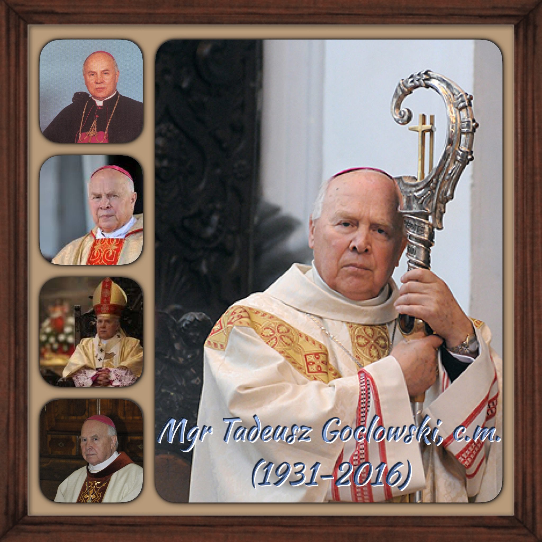 Pologne: Décès  de l’Archévêque Emérite de Gdansk Mgr Tadeusz Goclowski, c.m.