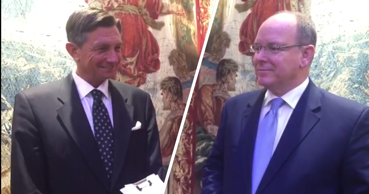 Entretiens avec Borut Pahor, président de la Slovénie, et Albert II, prince de Monaco, en soutien au projet Akamasoa