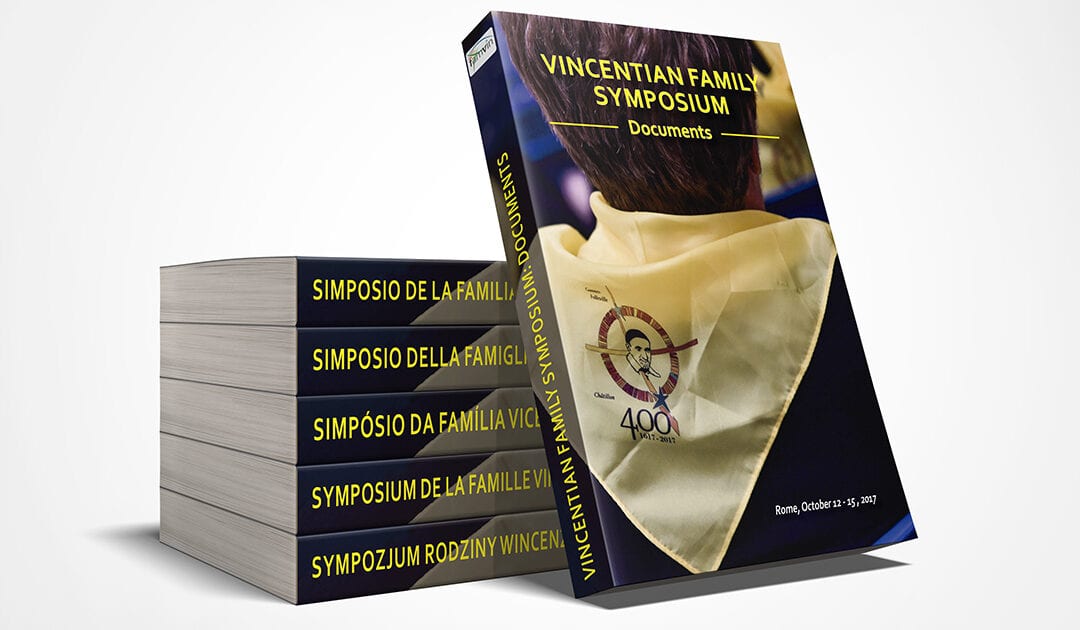 Le livre du Symposium de la famille vincentienne est publié