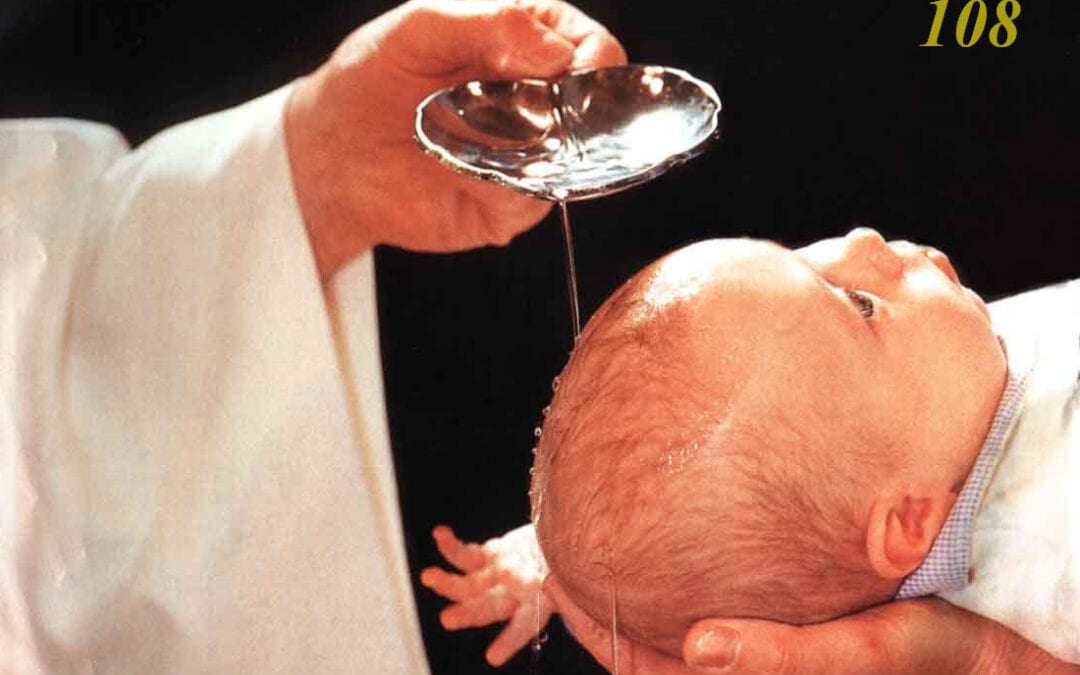 Fiches Vincentiennes N° 108: Le Baptême