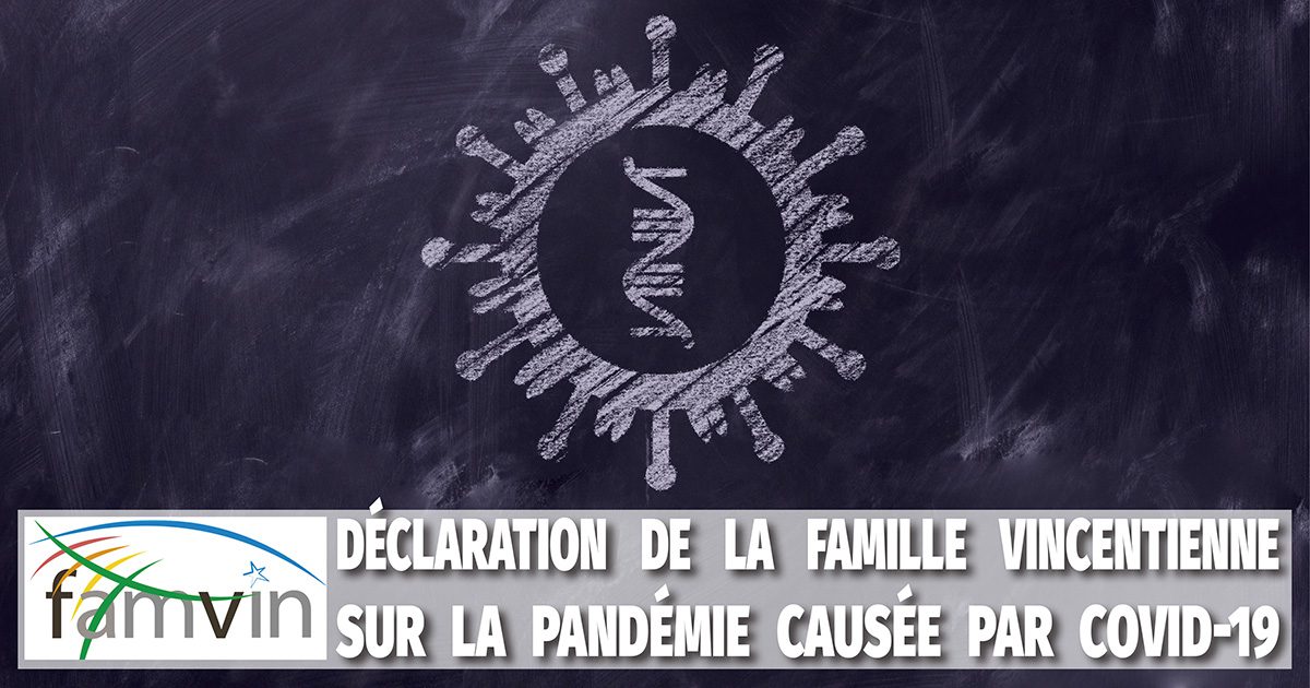 Déclaration de la Famille Vincentienne sur la pandémie causée par COVID-19