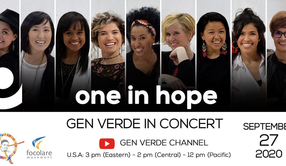Concert de « Gen Verde », 27 septembre 2020, Inspiré par la vie et les œuvres de Saint Vincent de Paul