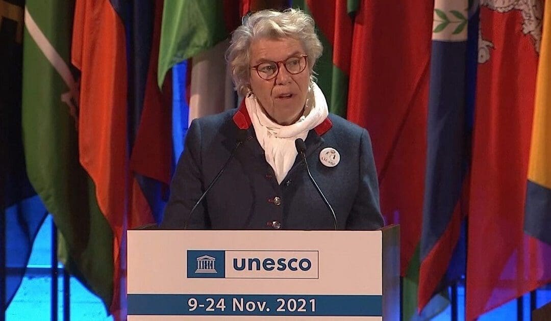 L’AIC partage son témoignage lors de la 41e Conférence générale de l’UNESCO