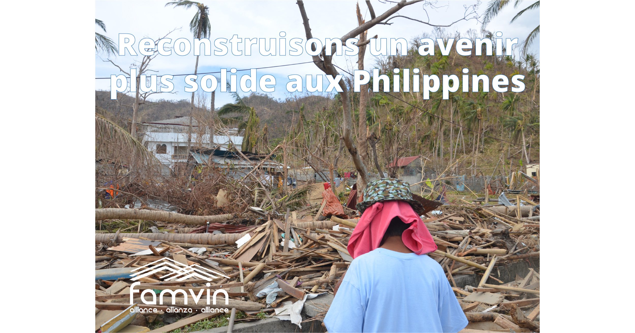 La Famille Vincentienne aux Philippines fournit des kits d’abris d’urgence grâce à vos dons