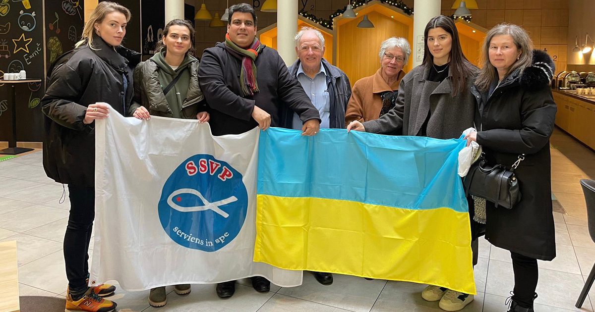 Ukraine : une mission de paix et de charité