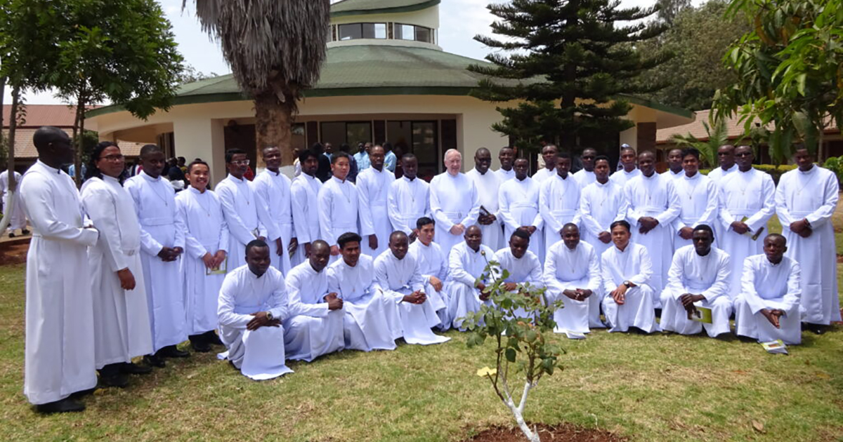 Nouveaux novices à Nairobi (Les Frères de la Charité)