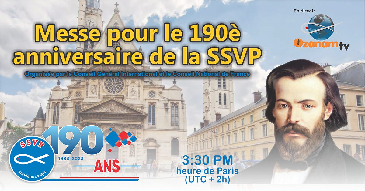 La SSVP célèbre les 190 ans de sa fondation