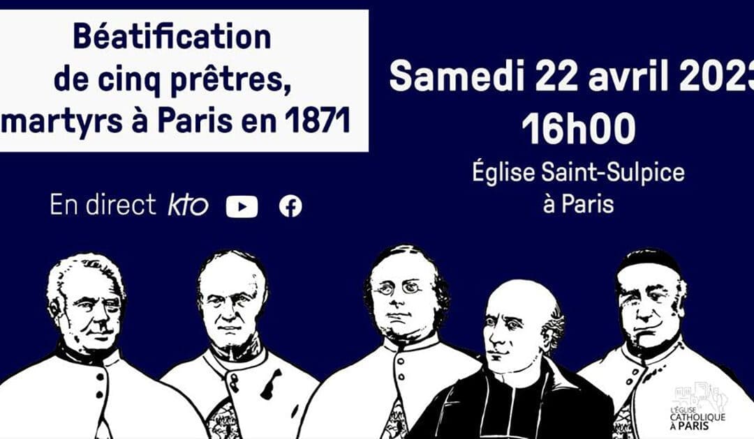 Béatification d’Henri Planchat, religieux de Saint-Vincent-de-Paul, et de 4 autres prêtres, martyrs pendant la Commune