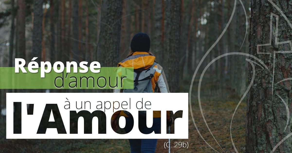 Vidéo « Réponse d’amour à un appel d’Amour » : la vocation et le charisme des Filles de la Charité