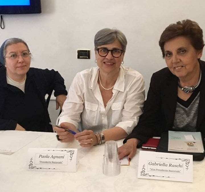 Gabriella Raschi nuova presidente nazionale dei Gruppi di Volontariato Vincenziano AIC Italia