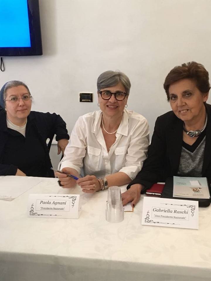 Gabriella Raschi nuova presidente nazionale dei Gruppi di Volontariato Vincenziano AIC Italia
