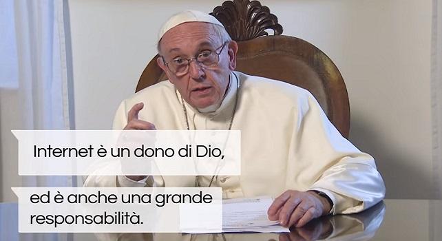 Il video del Papa – Le reti sociali