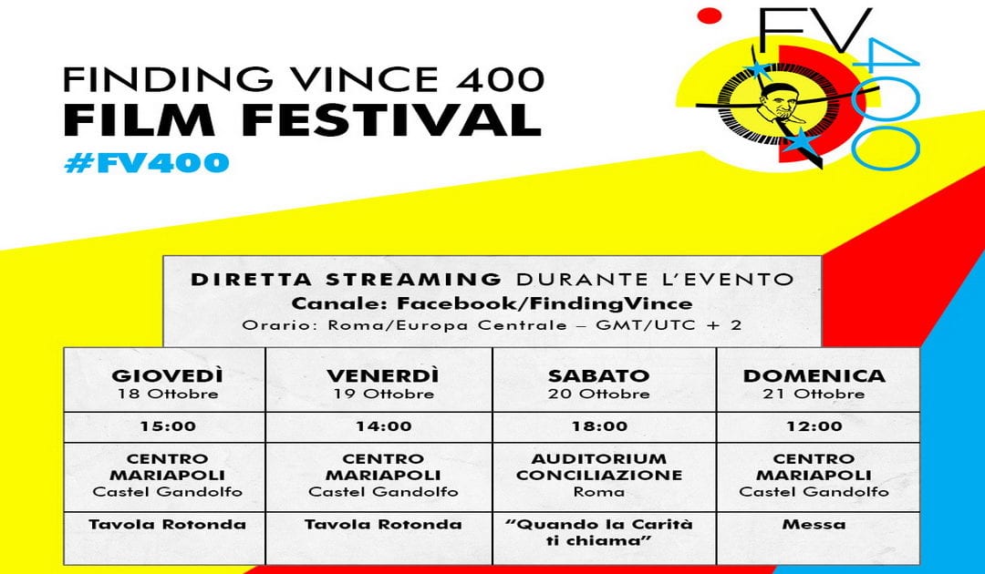 “Finding Vince 400” sarà trasmesso in streaming su Facebook