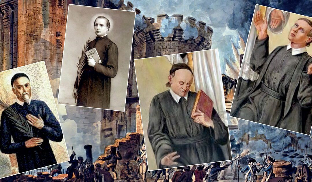 2 settembre memoria dei Beati martiri vincenziani della Rivoluzione francese