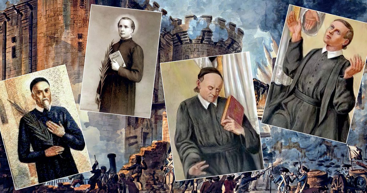 2 settembre memoria dei Beati martiri vincenziani della Rivoluzione francese