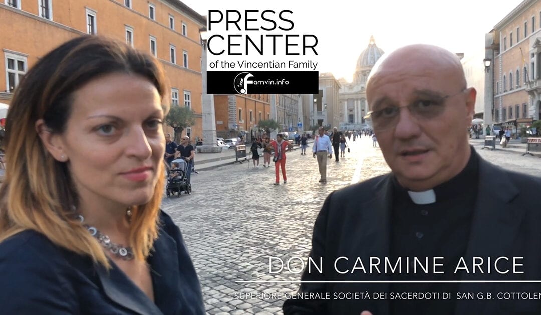 Intervista a Don Carmine Arice, Superiore Generale della Famiglia Cottolenghina e della Piccola Casa della Divina Provvidenza