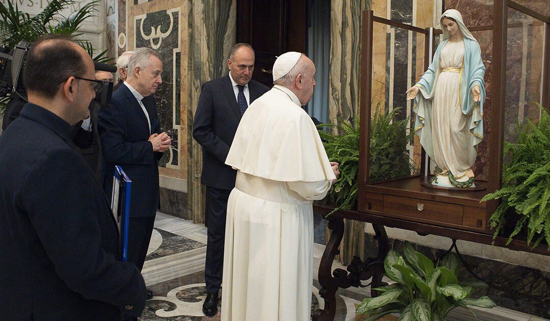 La Famiglia Vincenziana in Italia celebra la Medaglia Miracolosa con preghiera e incontro con il Papa