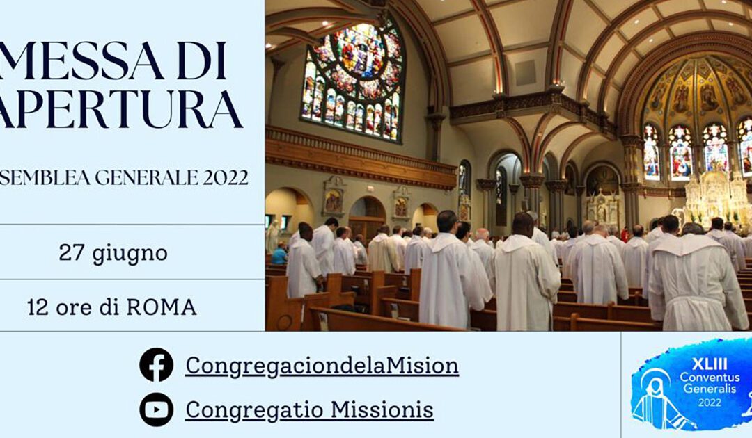 Messa di apertura dell’Assemblea Generale 2022 della Congregazione della Missione