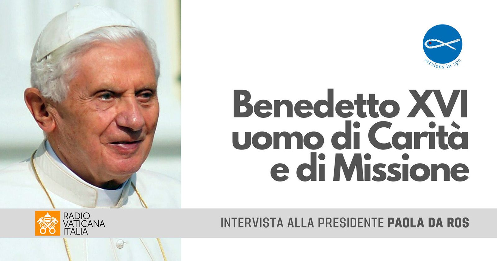 Benedetto XVI: L’intervista di Paola Da Ros alla Radio Vaticana