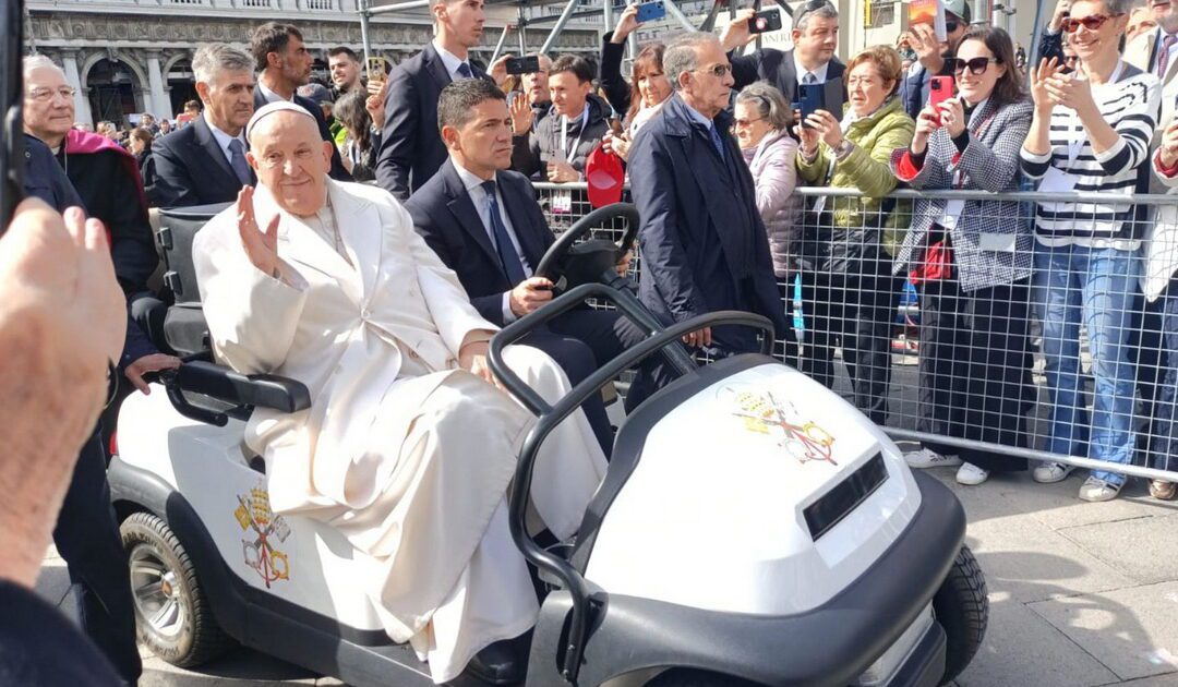 Domenica 28 aprile: il Papa a Venezia, la San Vincenzo protagonista
