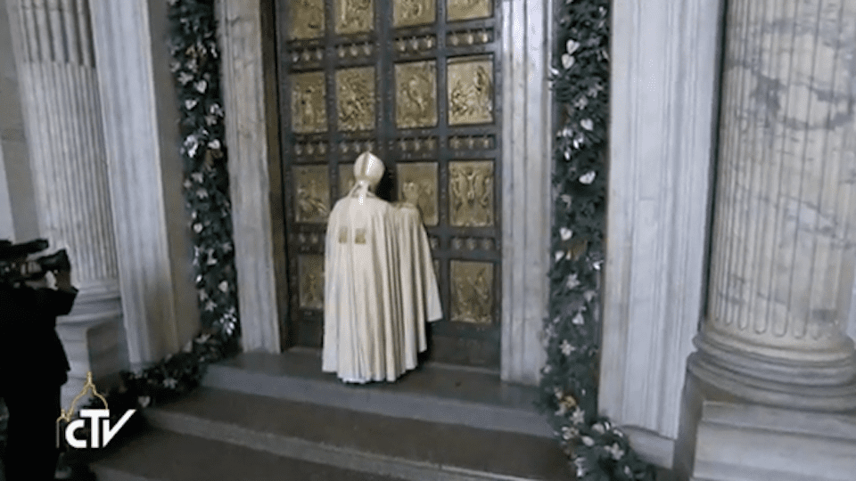 Miłosierdzie ponad sąd – homilia Papieża Franciszka na otwarcie Roku Jubileuszowego