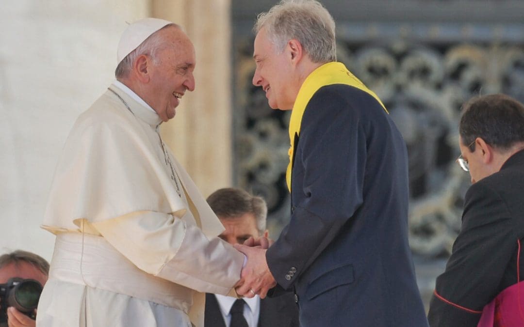 Spotkanie z Papieżem Franciszkiem w trakcie Sympozjum – powitanie przez Przełożonego Generalnego [tekst]