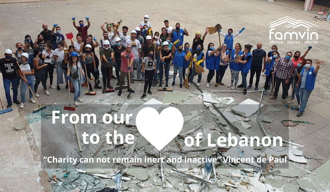 Rodzina Wincentyńska organizuje zbiórkę funduszy na rzecz #SerceLibanu #HeartofLebanon