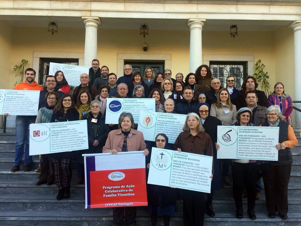 Fátima (Portugal) recebeu o Programa de Ação Colaborativa da Família Vicentina