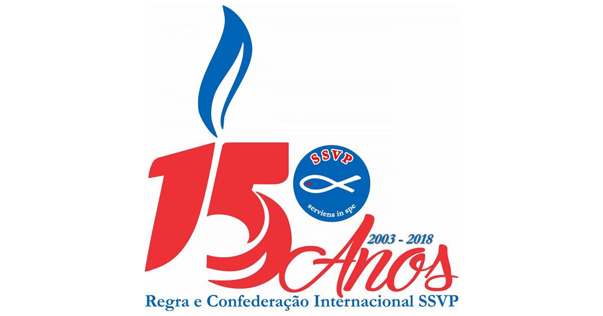 Celebramos hoje os 15 anos da Regra e da Confederação da Sociedade de São Vicente de Paulo