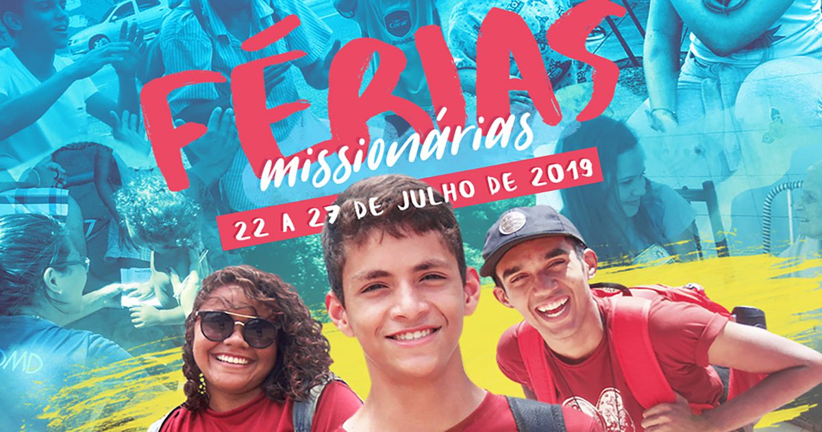 Férias missionárias da JMV no Brasil