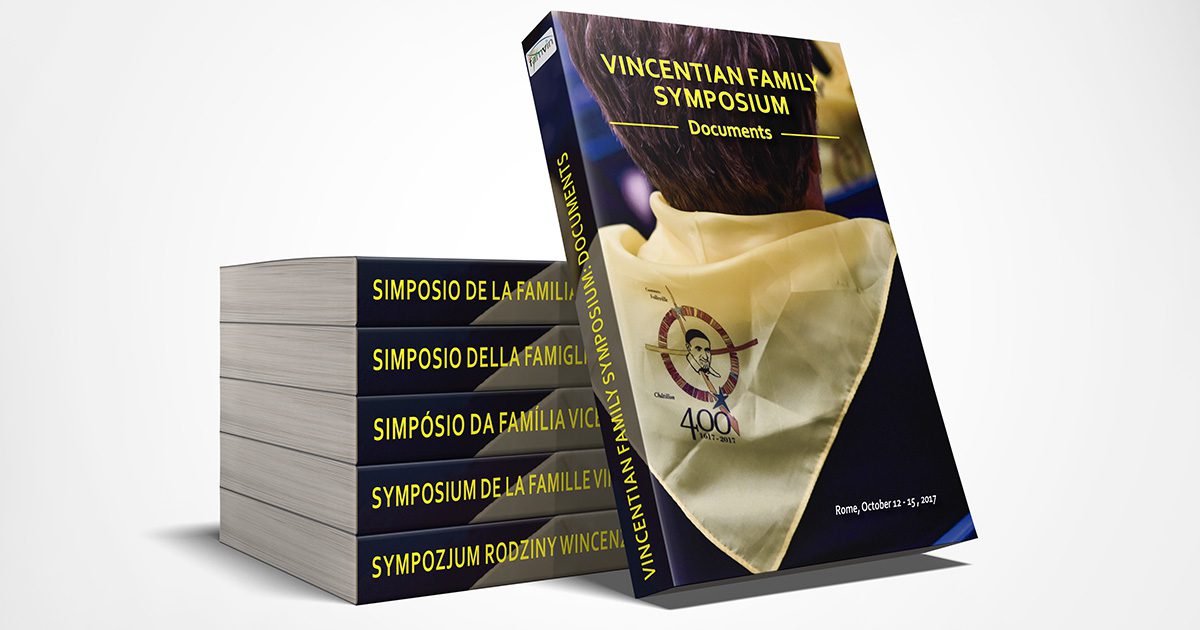 Publicado o livro do Simpósio da Família Vicentina