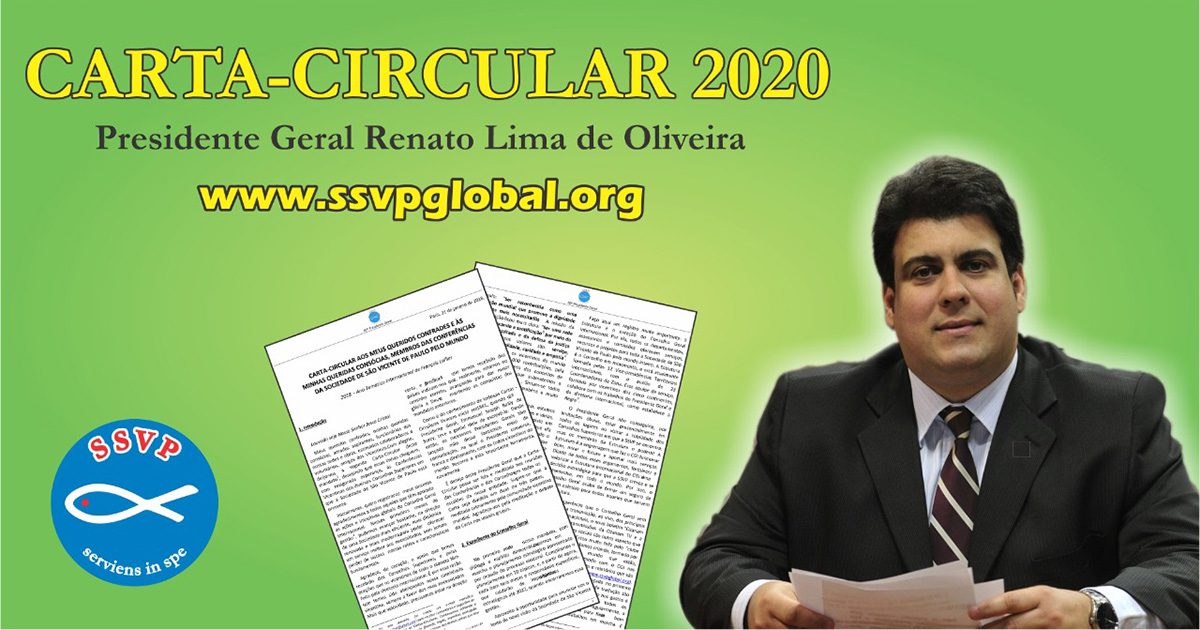 Carta-Circular 2020 do Presidente Geral da Sociedade de São Vicente de Paulo
