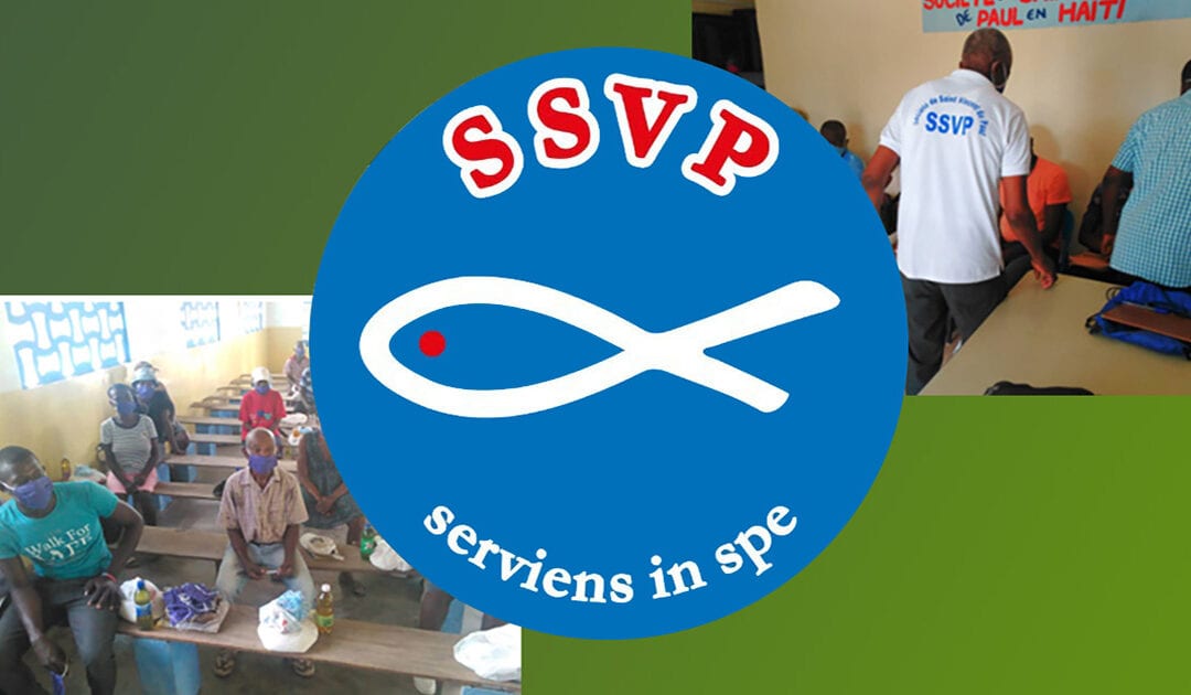 500 famílias ajudadas pela Sociedade de São Vicente de Paulo no Haiti durante a pandemia